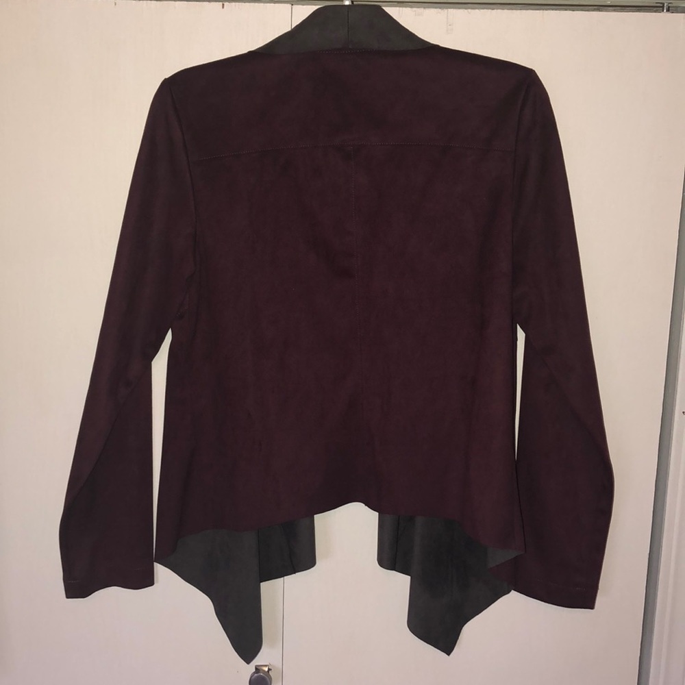 Bagatelle faux suede blazer - Picture 4 of 5